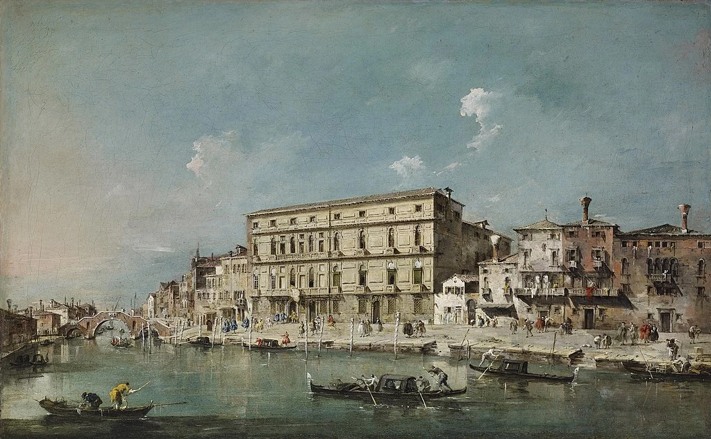 Veduta del Cannaregio a Venezia - Frick Collection